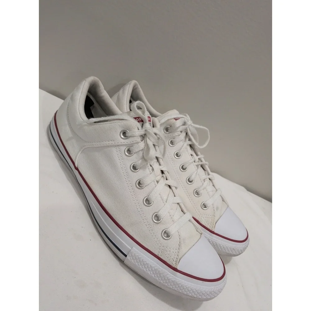 Converse Chuck Taylor All Star High Street Ox White A01717F Men 11.5 Box Clean